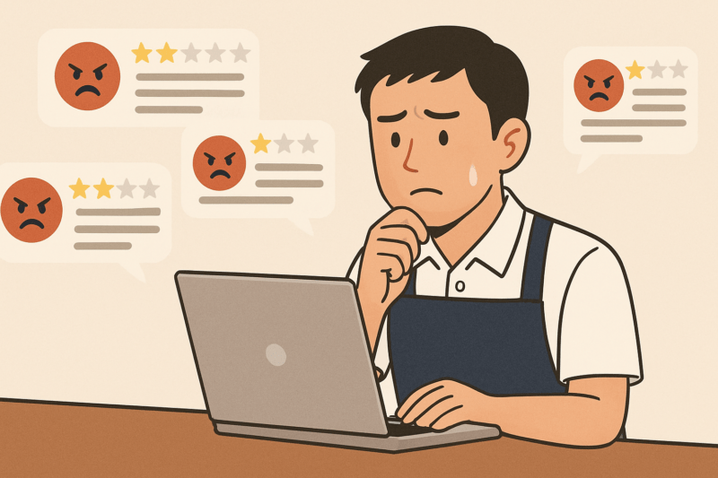 悪質クレーマー対策！Google口コミは「削除」より「返信」が効果的な理由